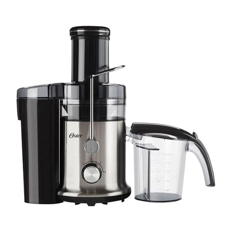Oster FPSTJE320S  Extractor de Jugo | 1.25L | Colector de Pulpa | 600W | Negro