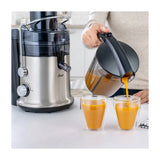 Oster FPSTJE320S  Extractor de Jugo | 1.25L | Colector de Pulpa | 600W | Negro