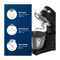 Oster FPSTSMPL2B Batidora de Pedestal de 12 Velocidades | 4L | 850W |  Negro