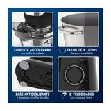 Oster FPSTSMPL2B Batidora de Pedestal de 12 Velocidades | 4L | 850W |  Negro