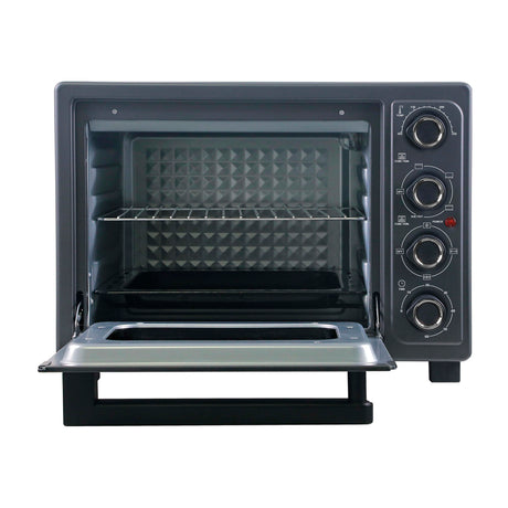 Sankey Horno Eléctrico de 38L | Freidora de Aire | Convección | Temporizador | 1600W | Gris