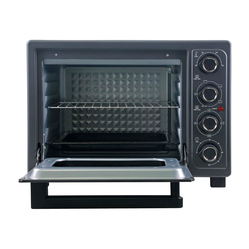 Sankey Horno Eléctrico de 38L | Freidora de Aire | Convección | Temporizador | 1600W | Gris