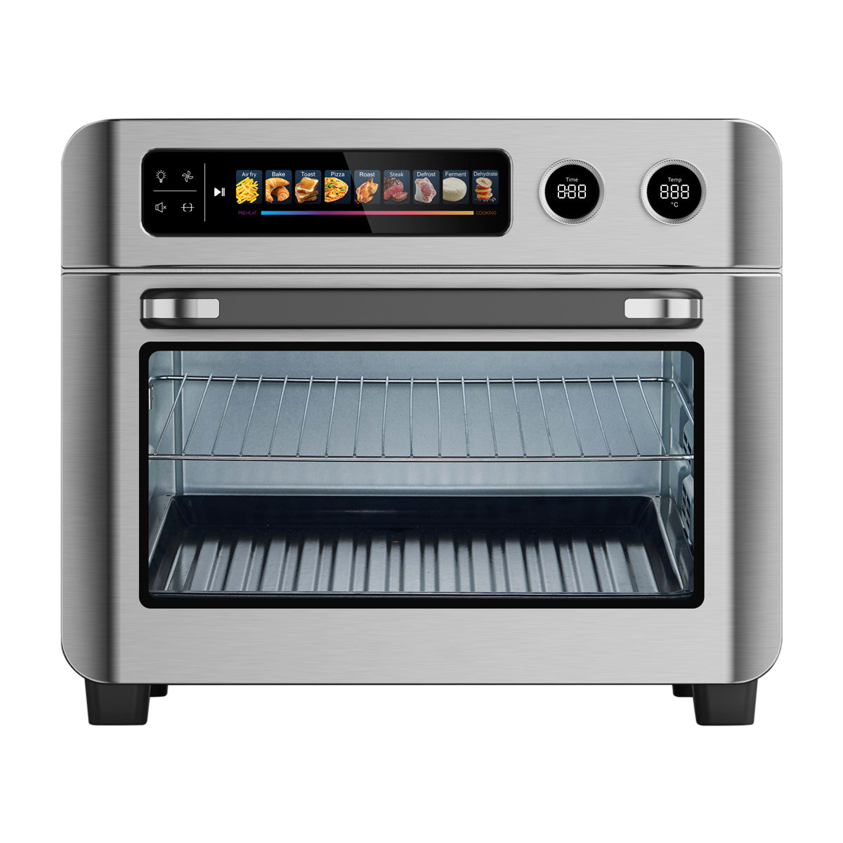 Sankey Horno Eléctrico Digital de 38L | Freidora de Aire | 9 Modos de Cocción | Temporizador | 1440W