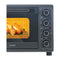 Sankey Horno Eléctrico de 48L | Freidora de Aire | Convección | Temporizador | 1600W | Negro