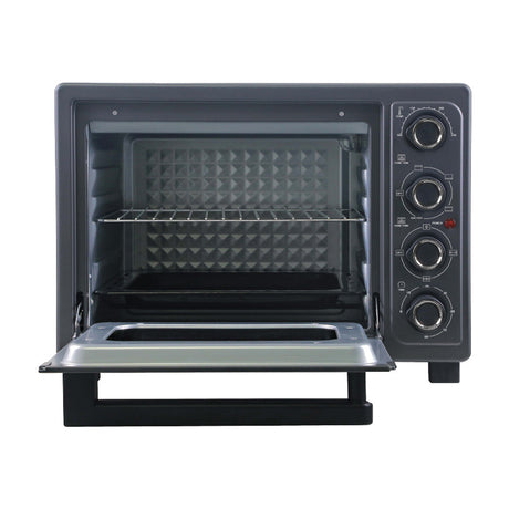 Sankey Horno Eléctrico de 58L | Freidora de Aire | Convección | Temporizador | 1800W | Gris