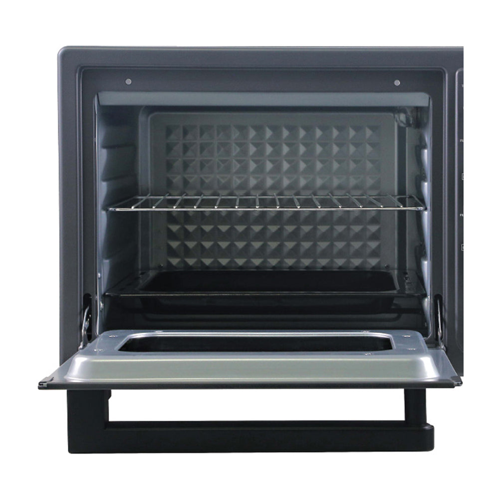 Sankey Horno Eléctrico de 58L | Freidora de Aire | Convección | Temporizador | 1800W | Gris