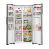 Frigidaire Refrigeradora Side By Side Inverter | Tecnologia Autosense | Panel Digital | Dispensador de Agua | 15.5p3