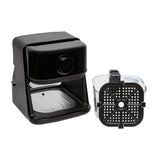 Sankey Freidora de Aire Digital | 3L | Visión de Cocción | Temporizador | Control de Temperatura | Negro