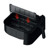 Sankey Freidora de Aire | 8.5L | Antiadherente | Temporizador | Control de Temperatura | Negro