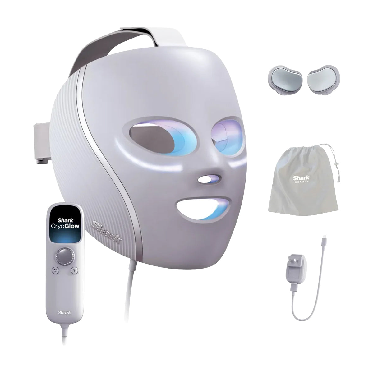 Shark CryoGlow Máscara Facial | InstaChill | Skin Sustain | Better Ageing | Blemish Repair
