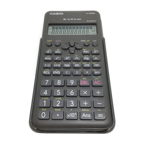 Casio Calculadora Científica de 12 Digitos | 240 Funciones | LCD de Doble Línea