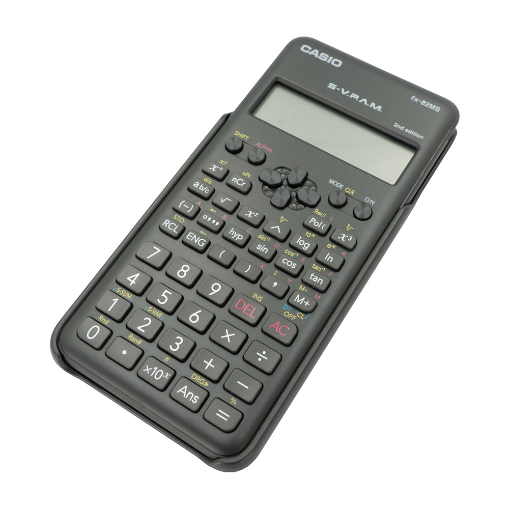 Casio Calculadora Científica de 12 Digitos | 240 Funciones | LCD de Doble Línea