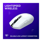 Logitech G305 LIGHTSPEED Mouse Gaming Inalámbrico | RGB | 12000 DPI | Blanco