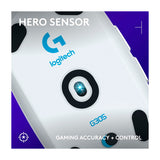 Logitech G305 LIGHTSPEED Mouse Gaming Inalámbrico | RGB | 12000 DPI | Blanco