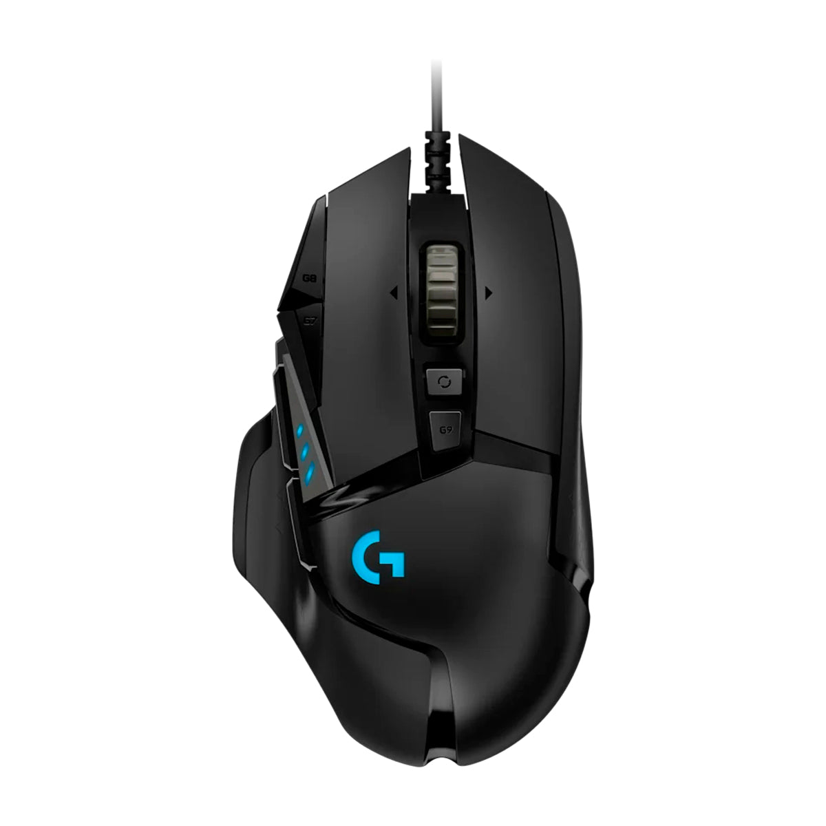 Logitech G502 HERO Mouse Gaming de Cable | RGB | Memoria Integrada | 25,600 DPI | Negro