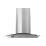 DRIJA Galaxy 90 Acero Extractor de Grasa | Tipo Chimenea | 3 Velocidades | 2 Filtros de Carbón | 2 Filtros de Aluminio  | 500m3/H