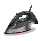 Oster GCSTAC6953 Plancha de Ropa a Vapor | 45% Mas Cobertura | Punta de Precision | Auto Limpieza / Apagado | Aero Ceramic | Sistema Anti-Calcificación | Negro Gris