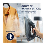 Oster GCSTAC7002 Plancha de Ropa a Vapor | 25% Mas Cobertura | Punta de Precision | Aero Ceramic | Sistema Anti-Calcificación | Negro