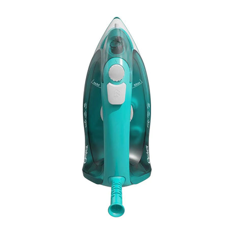 Oster GCSTBS5052 Plancha de Ropa a Vapor | 20% Mas Cobertura | Aero Ceramic | Sistema Anti-Calcificación | Verde Blanco
