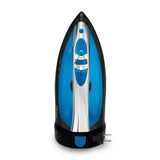 Oster Plancha de Ropa a Vapor | Cerámica | Cable Retráctil | Cable XL | Sistema Anti-Calcáreo | Azul/Negro