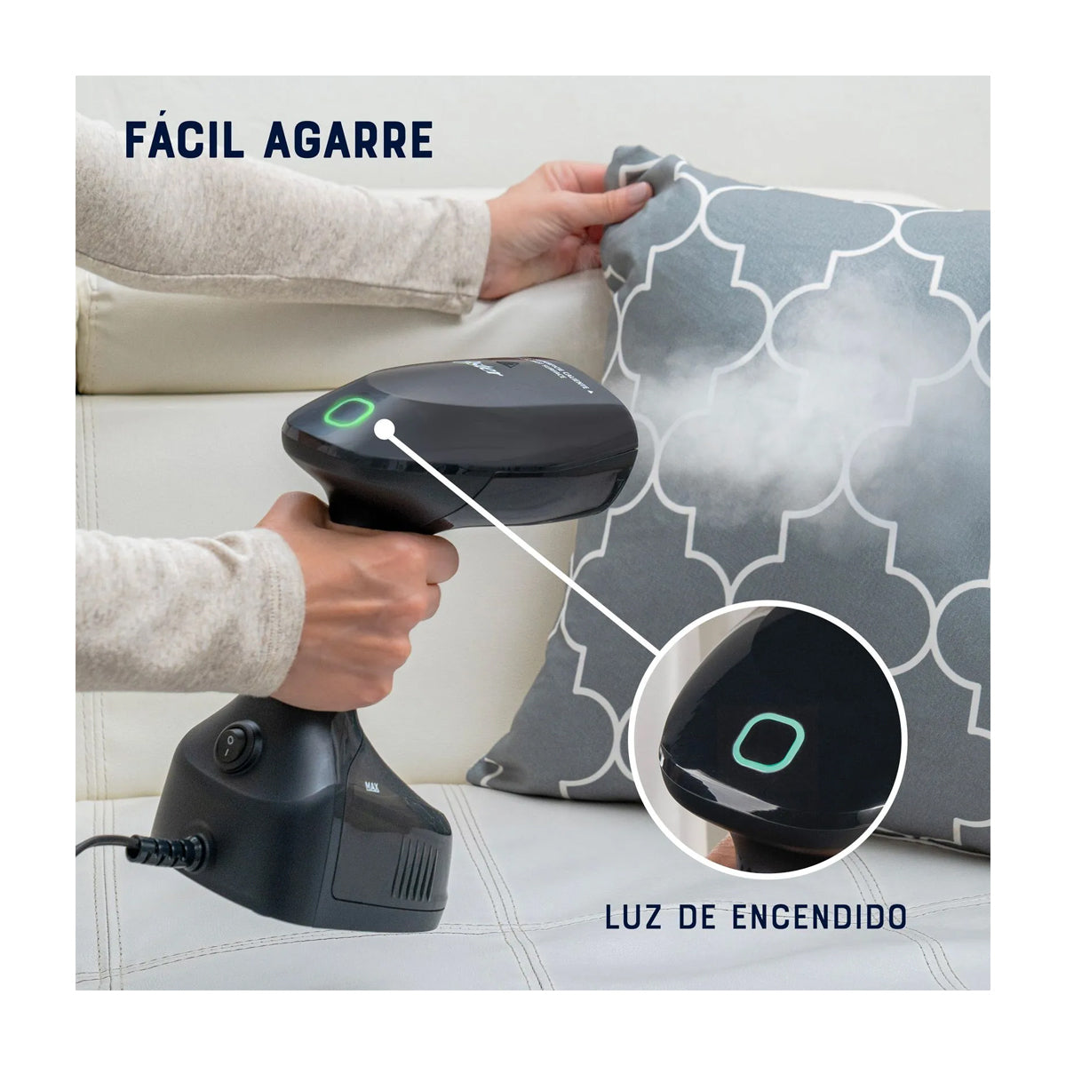 Oster GCSTES101 Vaporizador de Prendas | 15 Minutos de Vapor Continuos | Negro