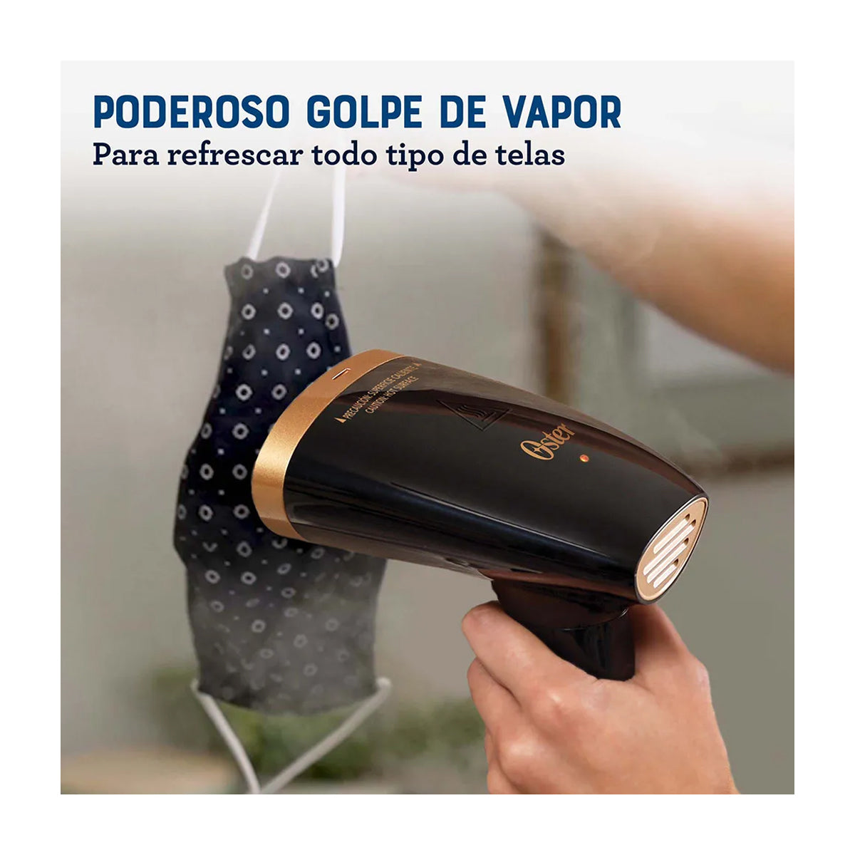 Oster GCSTFS300 Vaporizador de Prendas | 15 Minutos de Vapor Continuo | Negro