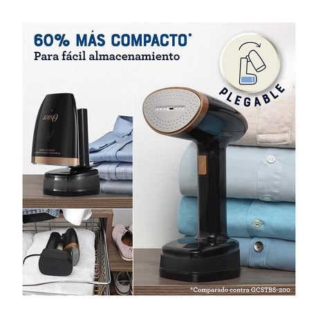 Oster GCSTFS300 Vaporizador de Prendas | 15 Minutos de Vapor Continuo | Negro