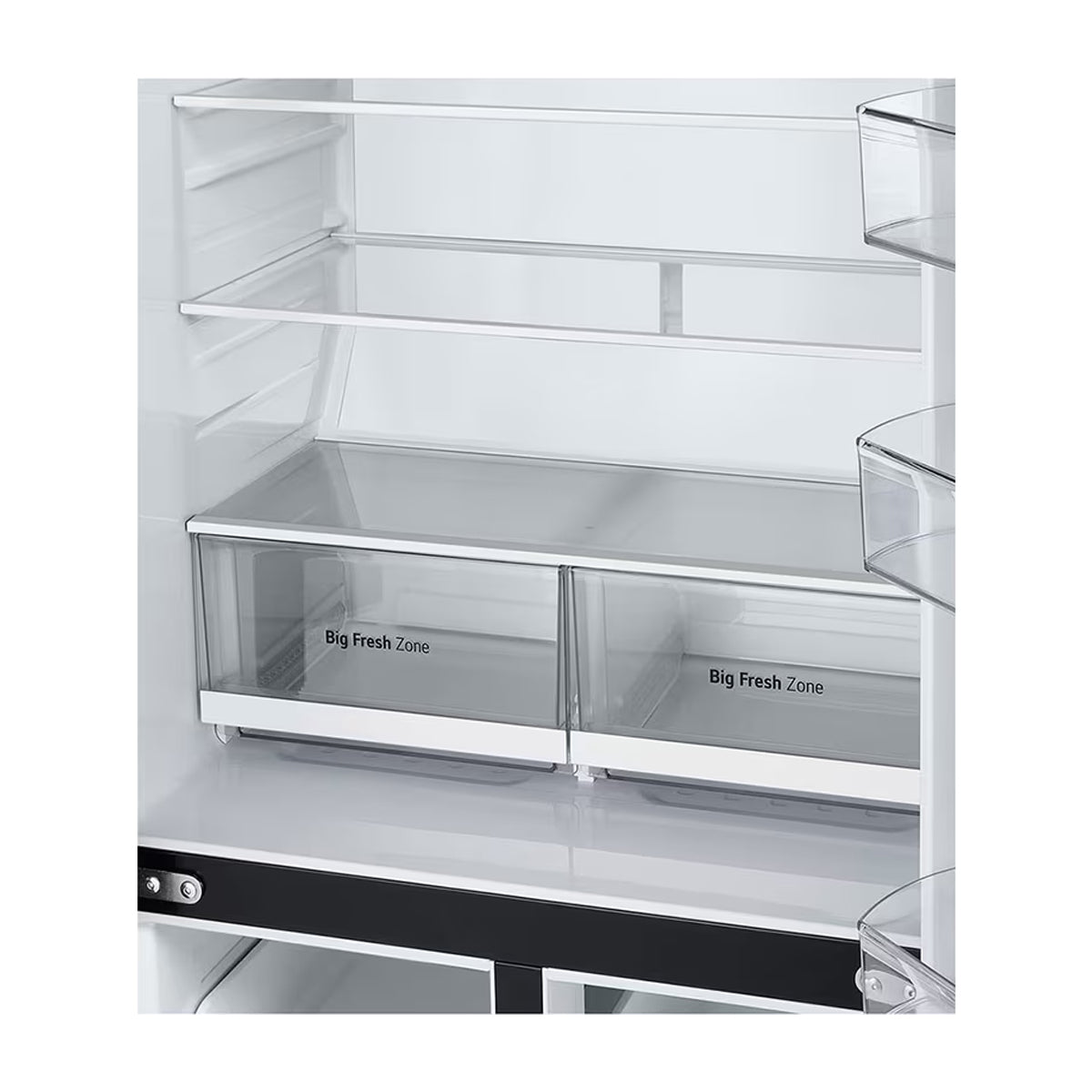 LG Refrigeradora Cross Door Smart Inverter | ThinQ | Multi Air Flow | Smart Diagnosis | 19p3 | Matte Black