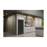 LG Refrigeradora Cross Door Smart Inverter | ThinQ | Multi Air Flow | Smart Diagnosis | 19p3 | Matte Black