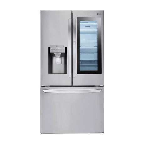 LG Refrigeradora French Door Instaview Door-In-Door Smart Inverter de 3 Puertas | ThinQ | Linear/Door Cooling | Multi Air Flow | Dispensador de Agua y Hielo | 27.72p3