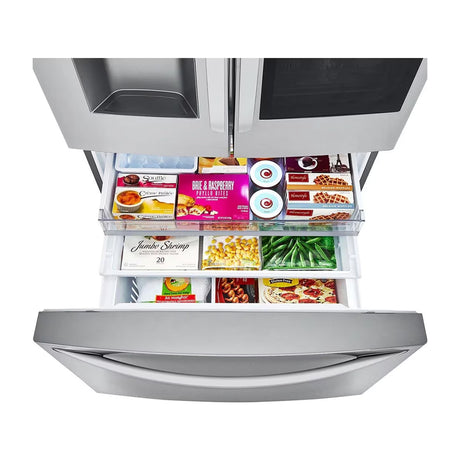 LG Refrigeradora French Door Instaview Door-In-Door Smart Inverter de 3 Puertas | ThinQ | Linear/Door Cooling | Multi Air Flow | Dispensador de Agua y Hielo | 27.72p3