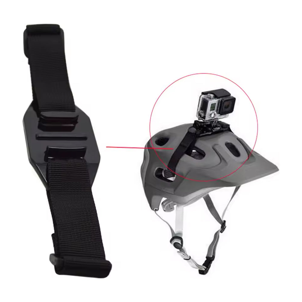 Soporte de Casco Ajustable para Cámaras