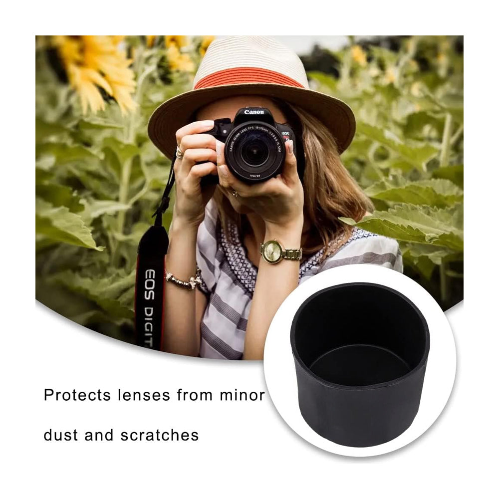 Tapa de Silicona para Lentes | Negro