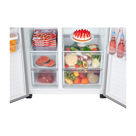 LG Refrigeradora Side By Side Smart Inverter | Multi Air Flow | Panel Digital | 18.32p3