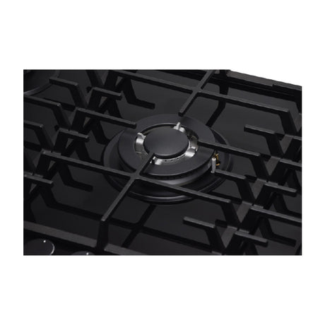 Sankey Estufa Empotrable a Gas de Vidrio Templado | 87cm | 5 Quemadores | Encendido por Pulso