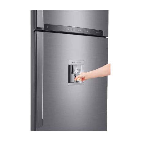 LG Refrigeradora Top Freezer Smart Inverter | Linear Cooling | Multi Air Flow | Door Cooling + | Dispensador de Agua | 18.08p3