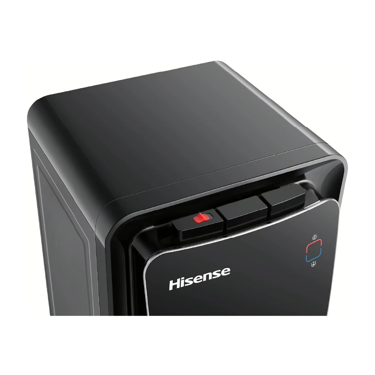 Hisense Dispensador de Agua Fría/Caliente/Ambiente | Carga Inferior | Capacidad de 20L | Negro