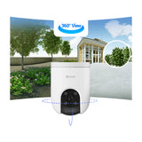 EZVIZ H8C Pro 2K Cámara de Seguridad WiFi para Casa | 2K | Visión Panorámica 360° | Visión Nocturna a Color | Detección de Movimiento