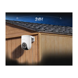 EZVIZ H8c Pro 4G Cámara de Seguridad WiFi para Casa | 3K | Visión Panorámica 360º | Conectividad dual 4G & Wi-Fi | Visión Nocturna a Color | Detección de Movimiento