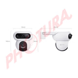 EZVIZ H90 Cámara de Seguridad WiFi para Casa | Dual 2K+ | Visión Panorámica 360º | Visión Nocturna a Color | Detección de Movimiento | Modo Patrulla