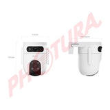 EZVIZ H9c Dual 4G Cámara de Seguridad WiFi para Casa | Dual 3K | Visión Panorámica 360º | Conectividad dual 4G & Wi-Fi | Visión Nocturna a Color | Detección de Movimiento