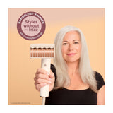 Shark SpeedStyle Secador de Cabello 3-en-1 | QuickSmooth | Straight & Wavy | Blanco