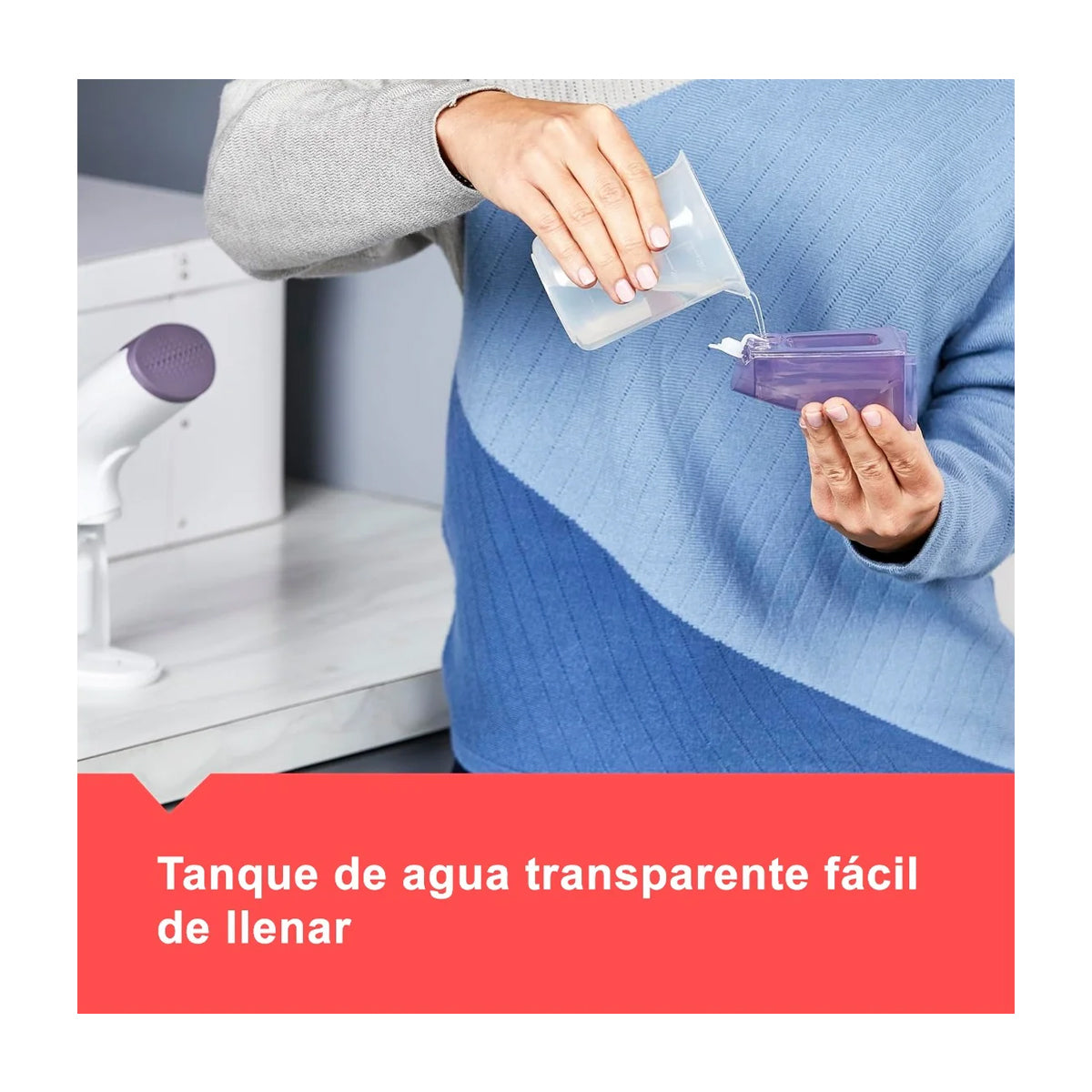 Black & Decker Vaporizador de Prendas | 6 Minutos de Vapor Continuo | Blanco