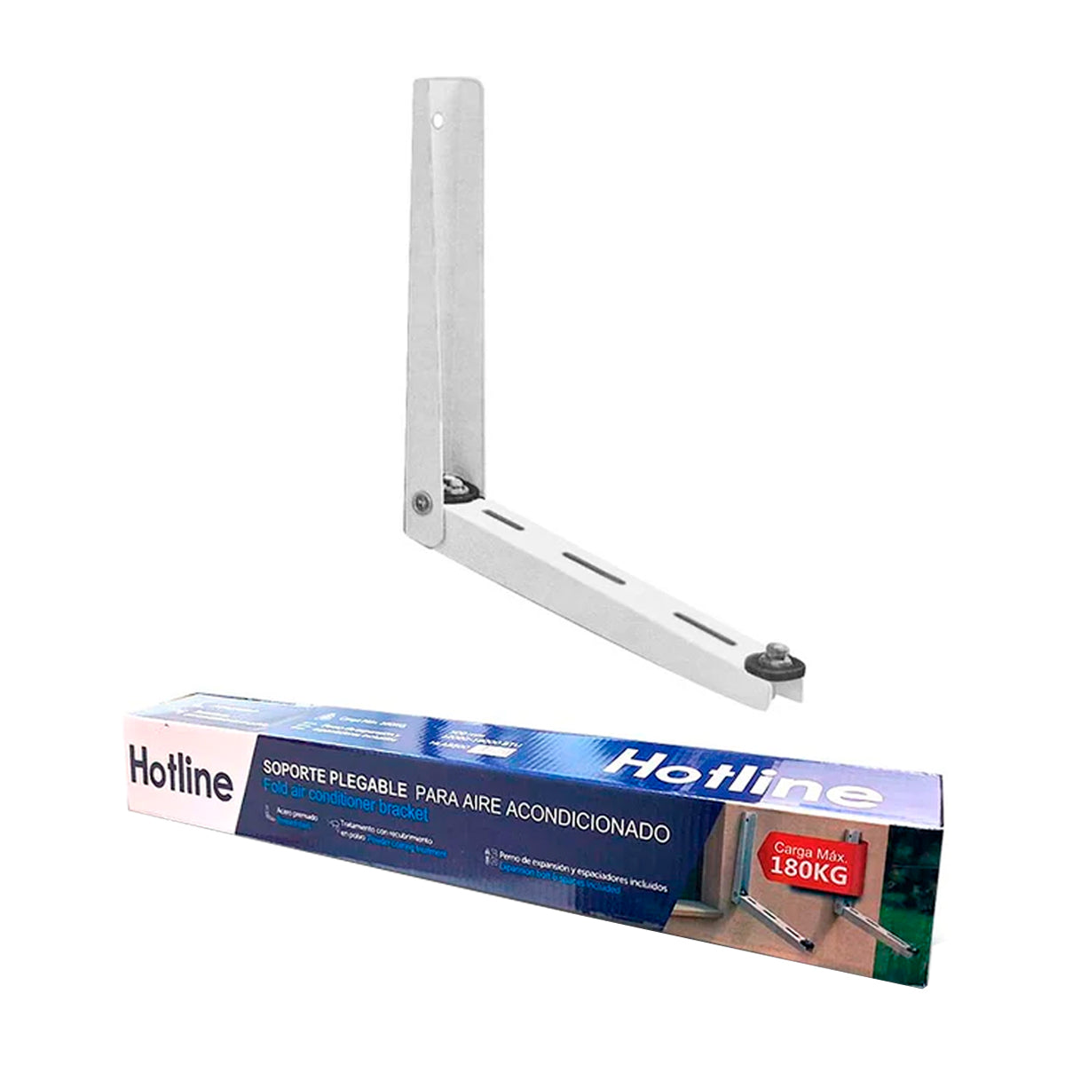 Hotline Soporte de Pared Plegable para Compresor de Aire Acondicionado | 180Kg