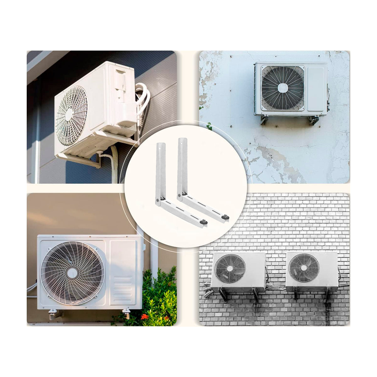 Hotline Soporte de Pared Plegable para Compresor de Aire Acondicionado | 200Kg