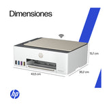 HP Smart Tank 583 Impresora Inalámbrica Multifuncional con Tanques de Tinta