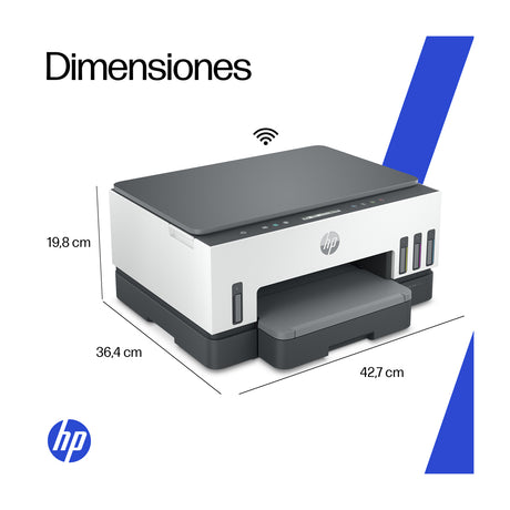 HP Smart Tank 720 Impresora Inalámbrica Multifuncional con Tanques de Tinta