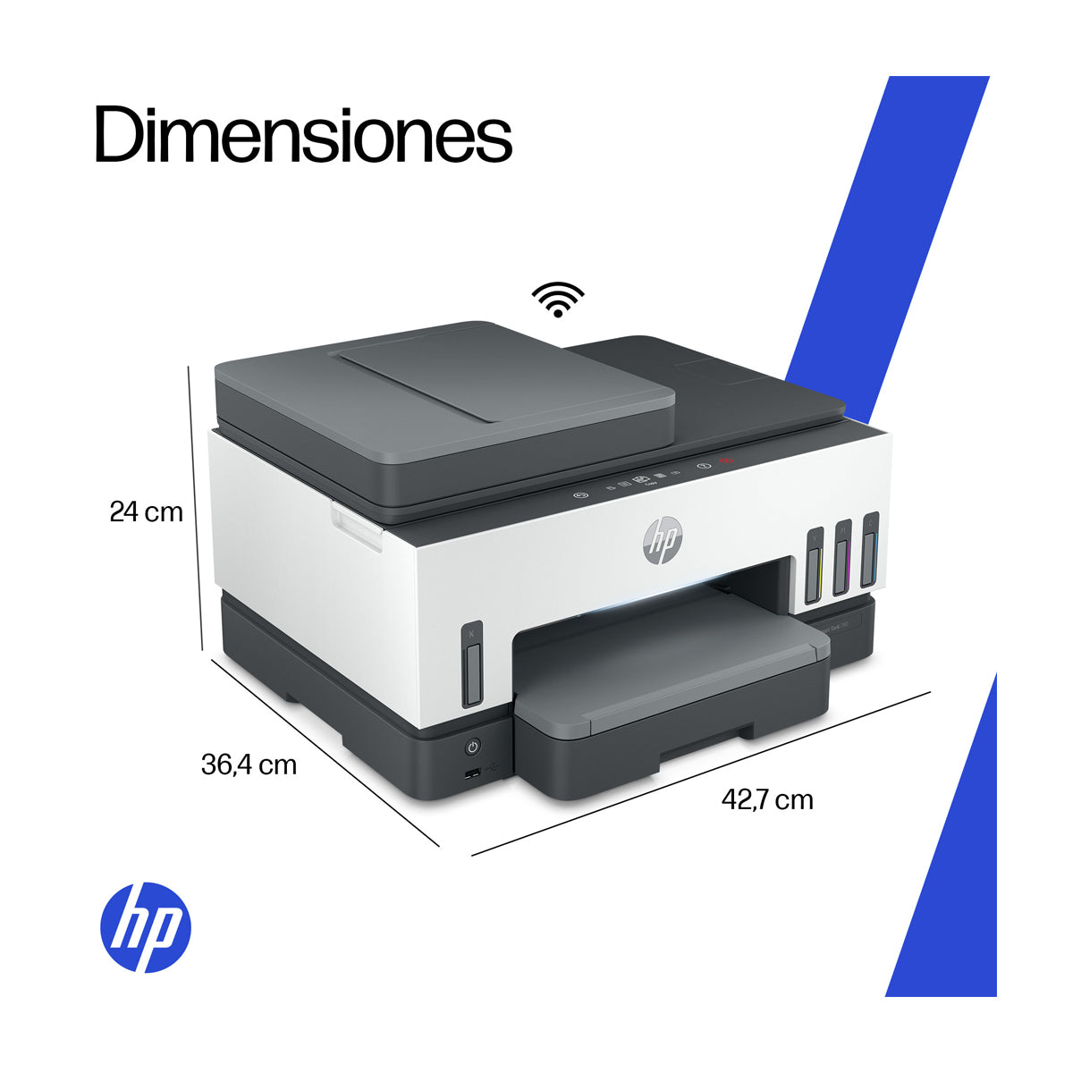 HP Smart Tank 790 Impresora Inalámbrica Multifuncional con Tanques de Tinta