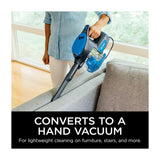 Shark Rocket Pet Aspiradora | Succión Potente | Dirección Giratoria | Ligera | Azul Gris