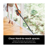 Shark Rocket Pet Aspiradora | Succión Potente | Dirección Giratoria | Ligera | Gris Naranja